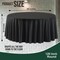 Bulk Pack Plastic Table Cloth - 120 Inch Round Disposable Tablecloth for Parties - Round Tablecloth - Disposable Table Cloths for Parties-Exquisite Party Solids